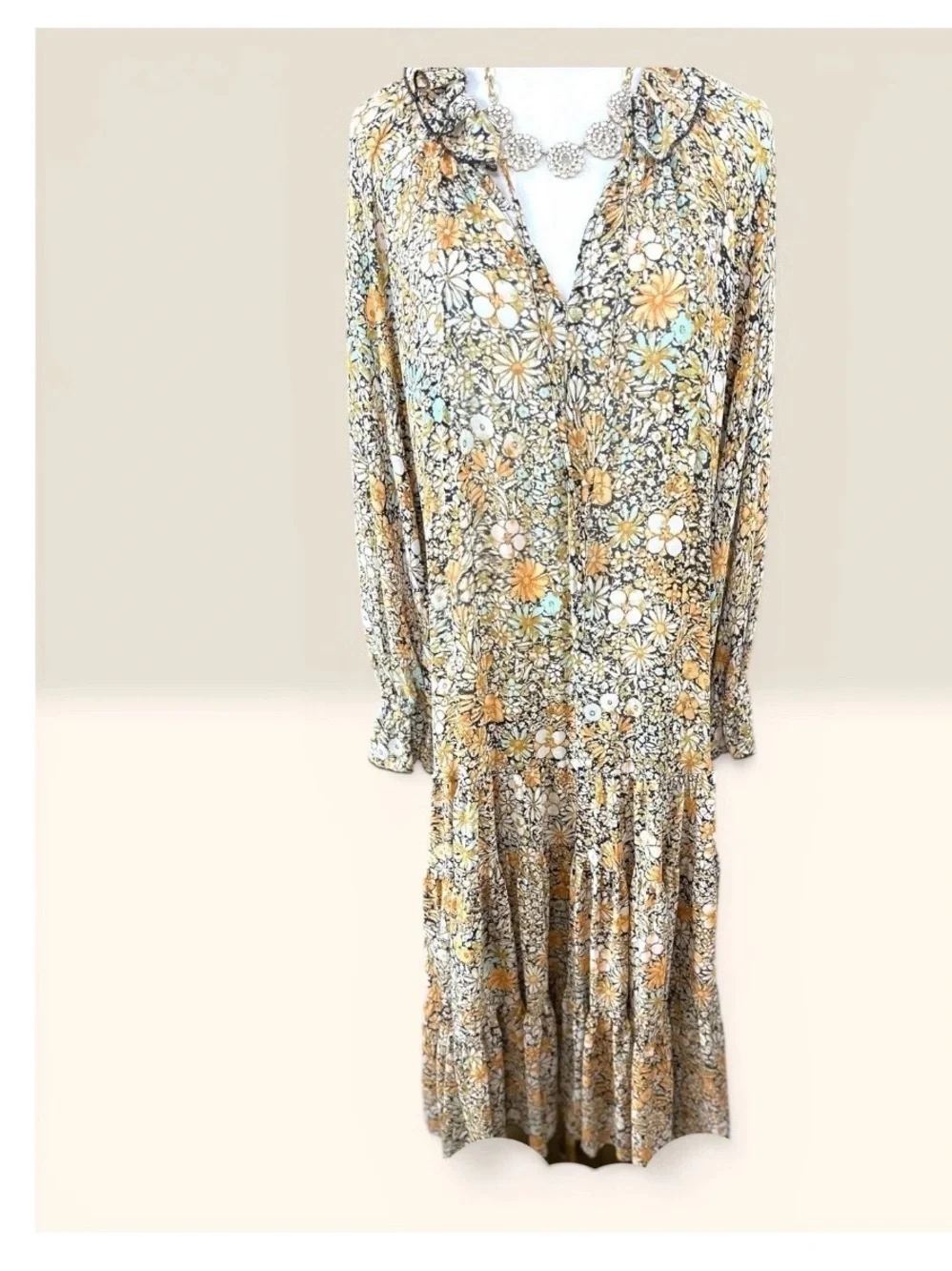 Free People lightweight tiered